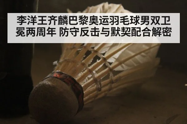 李洋王齐麟巴黎奥运羽毛球男双卫冕两周年 防守反击与默契配合解密